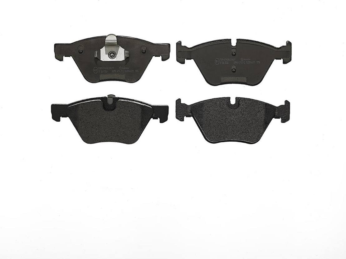 BMW Disc Brake Pad Set - Front (Low-Metallic) 34116797859 - Brembo P06036